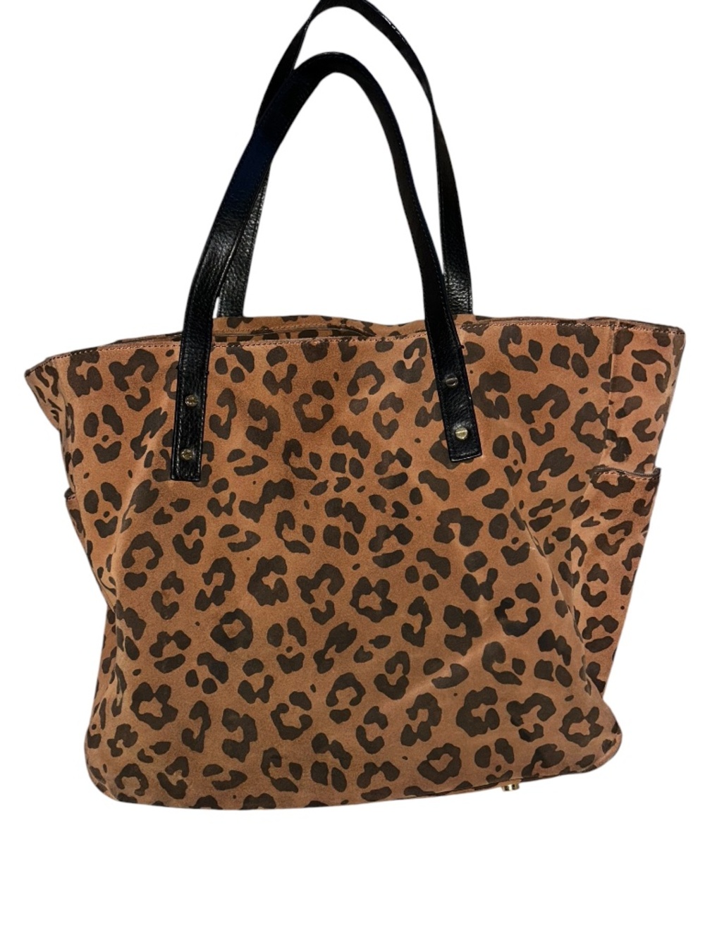 j. Crew Leopard spot print med/lg tote bag purse
